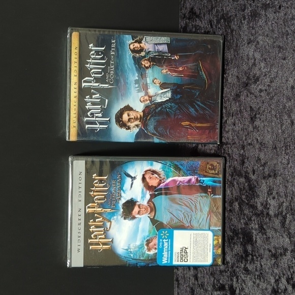 Harry Potter DVD Set of 2 The Prisoner of Azkaban & The Goblet of FIre - New - Picture 1 of 5